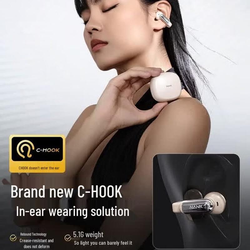 NANKA Clip Pro Open-Ear True Wireless Bluetooth Earphones