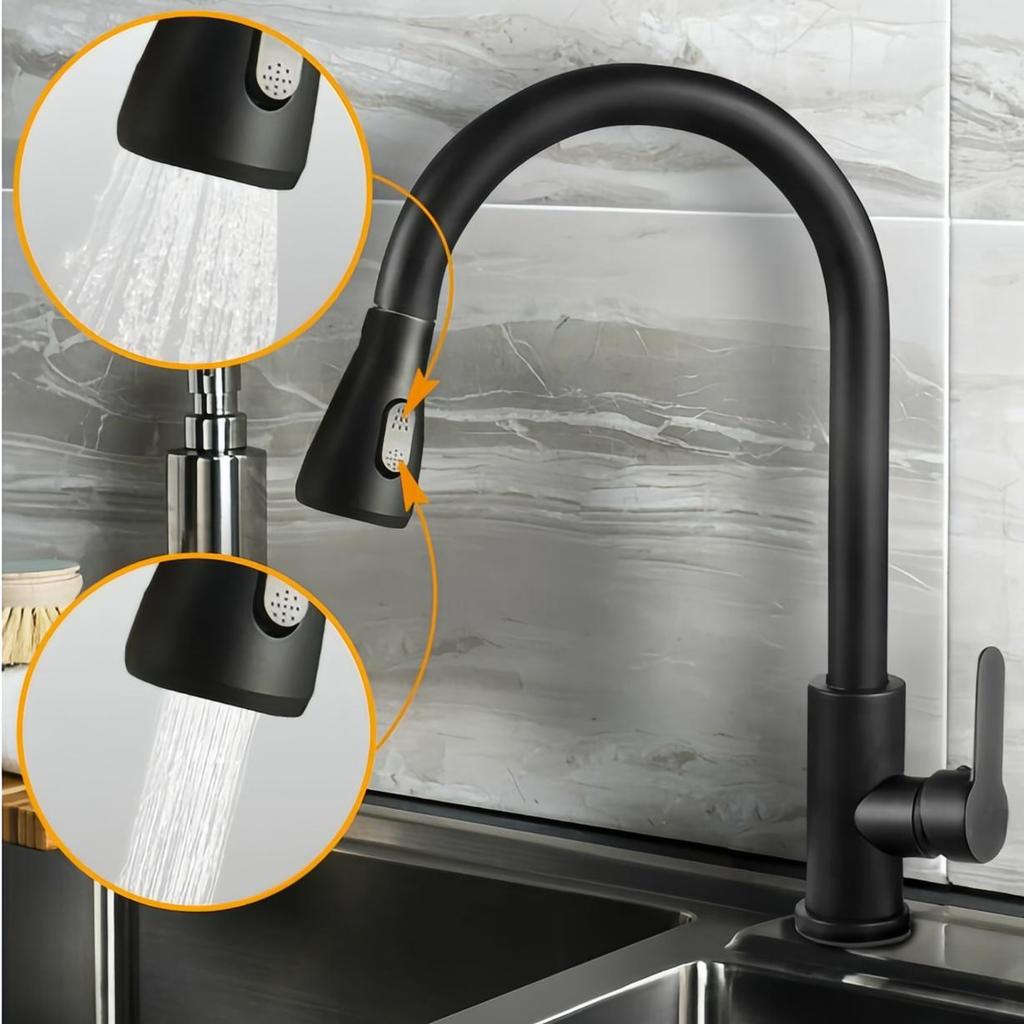 Baterii Extensibile Calde și Reci Baterii cu Braț Robotic Rotativ Baterii din Oțel Inoxidabil Pentru Bucătării Baterii pentru Lavabo Pentru Toalete Baterii pentru Lavabo