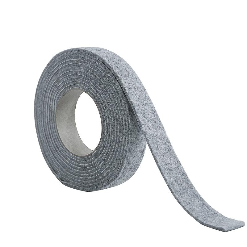 1 role (1,57 palce x) Samolepicí plstěné samolepky na okna a dveře - Páska proti kondenzaci, -Plstěné podložky, Snadná instalace/Odstranění