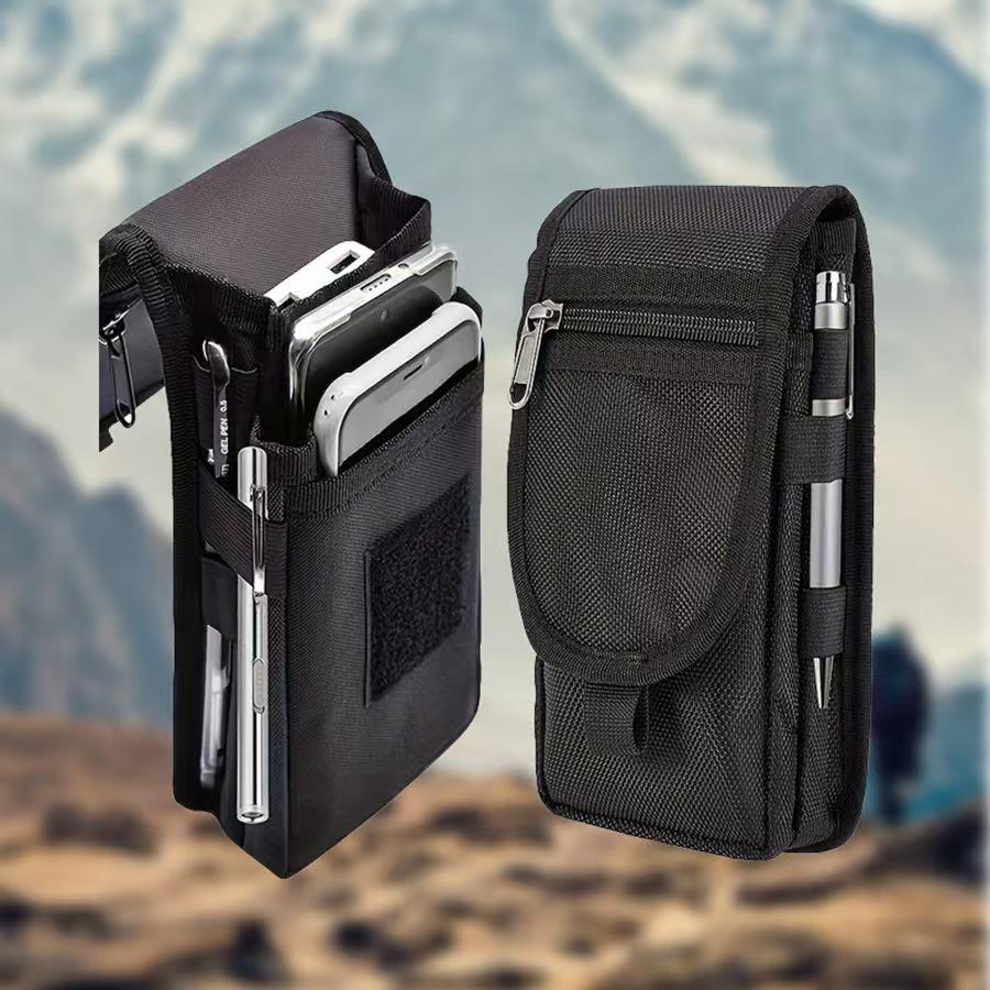Multifunctionele Buiten Wandel Heuptas - Grote Capaciteit, Draagbare Crossbody Telefoon Tas