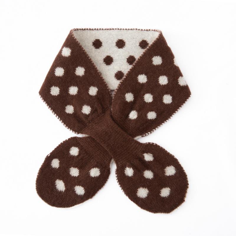 Children's Cute Warm Cashmere Scarf - 100% Pure Knitted Wool