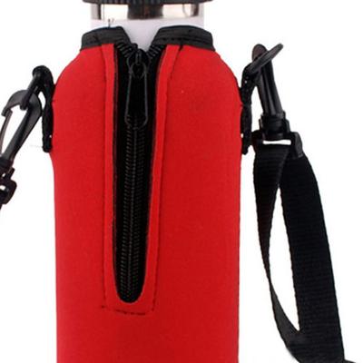 750ML Portable Adjustable Pouch Cover Shoulder Strap Bottle Holder Bag Bottle Pouch Water Bottle Carrier