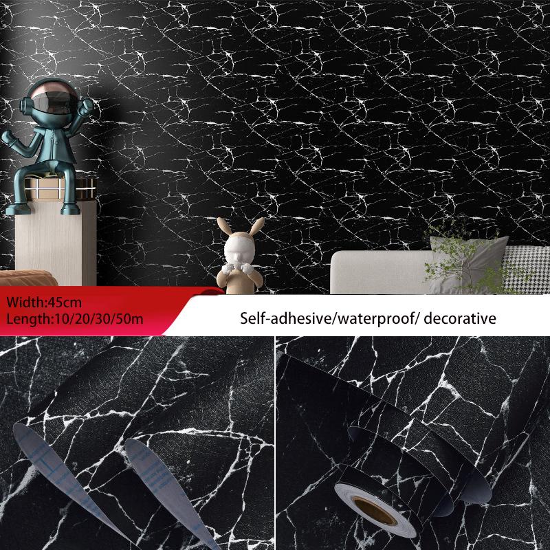 3D Geometric Grill Brick Marble Waterproof Self-adhesive Wallpaper Home BackgroundHome Decor Wall Sticker