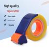 Transparent Handheld Tape Dispenser for Sealing and Packaging
