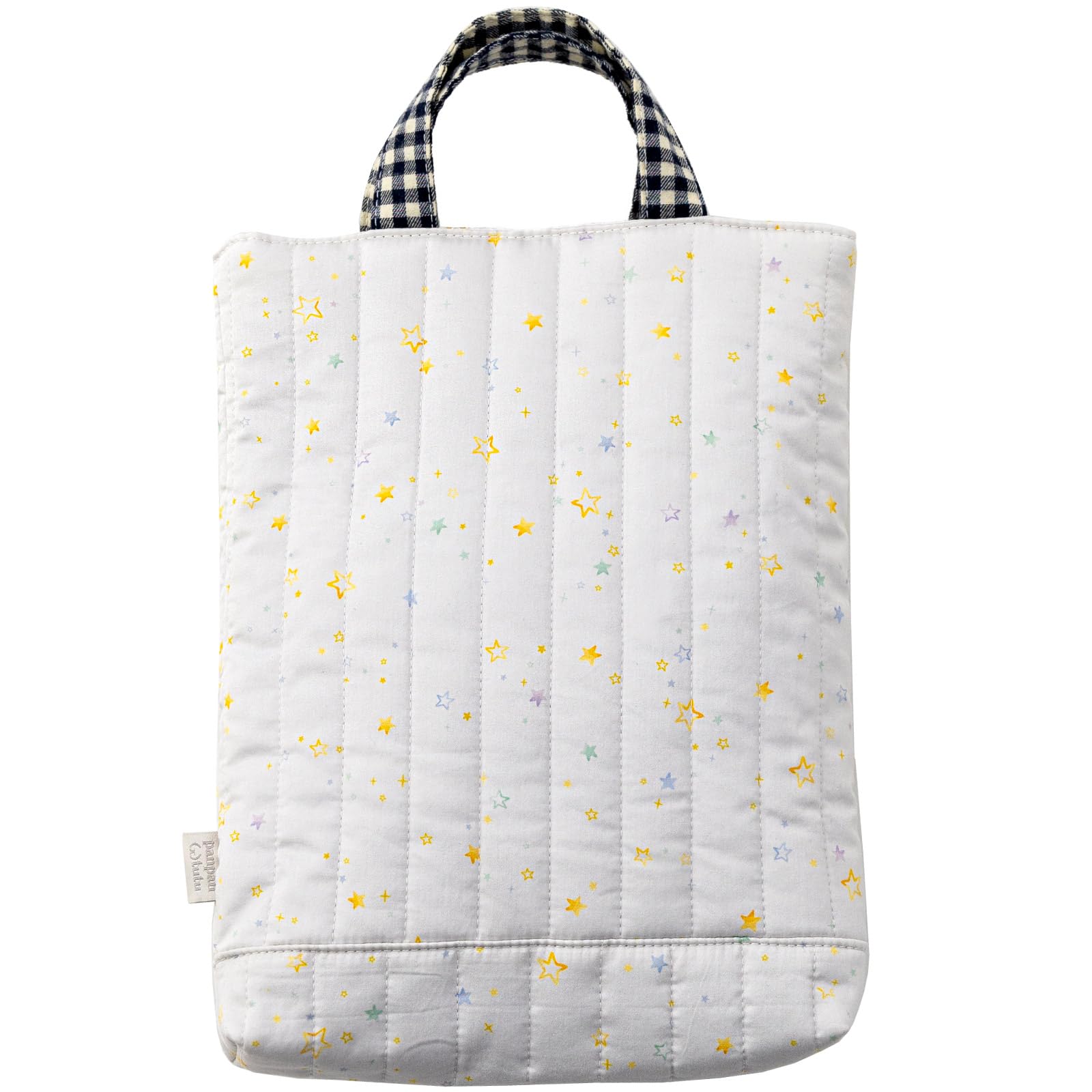 

Сумка для обуви Панпанчучу Серая x для девочек и сумка для уроков (Звездная клетка) Мальчики, Детская сумочка,