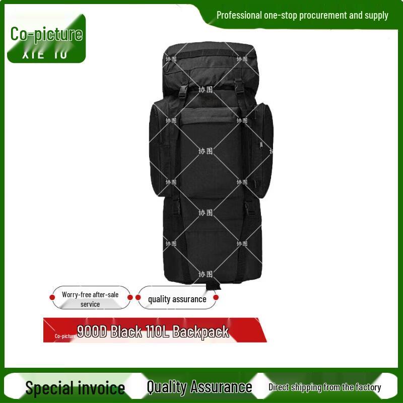 Xietu 110L Large Capacity Waterproof Hiking Backpack