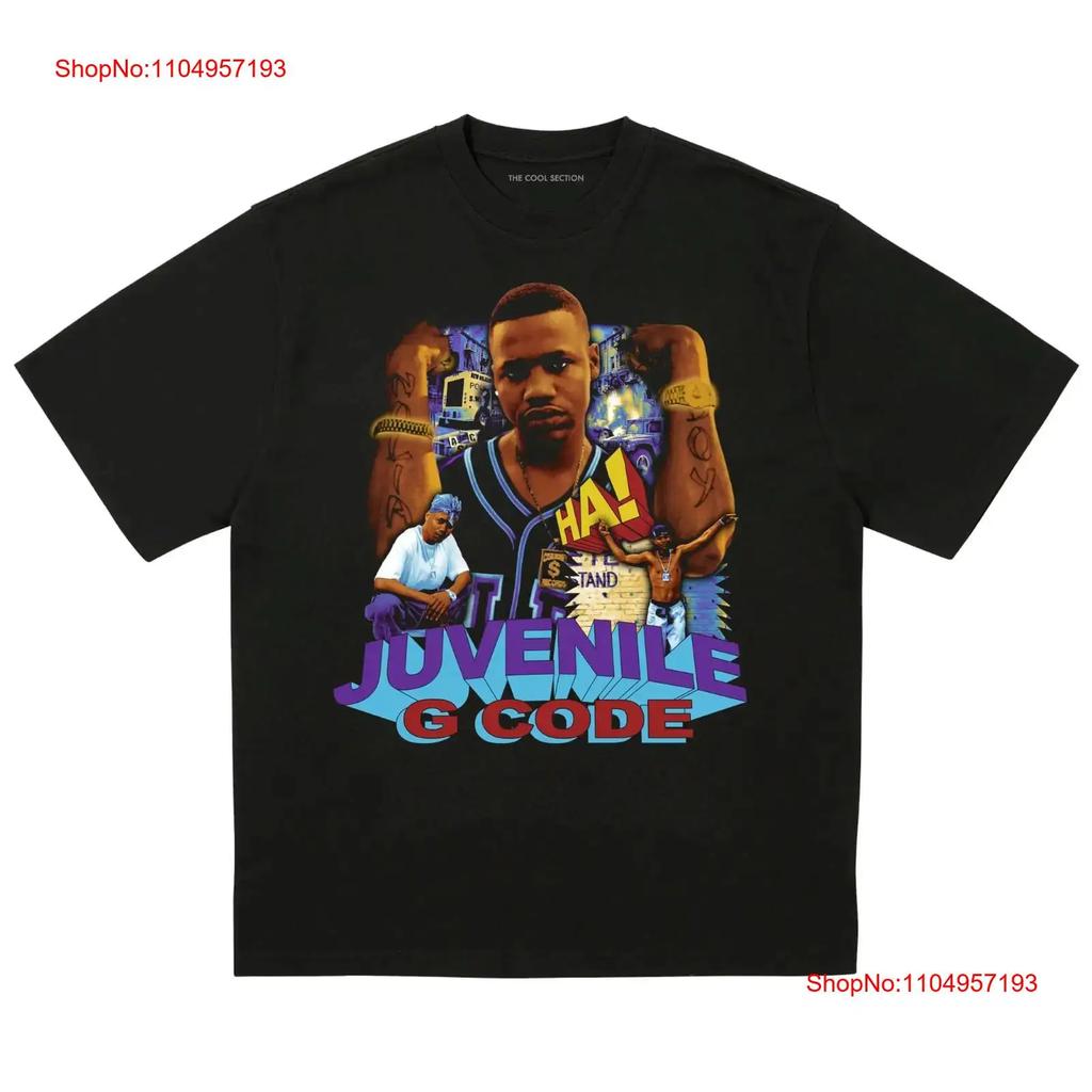 JUVENILE T SHIRT vtg rap tee hip hop graphic master p concert tour merch 90s y2k vintage Washed Versatile Breathable streetwear