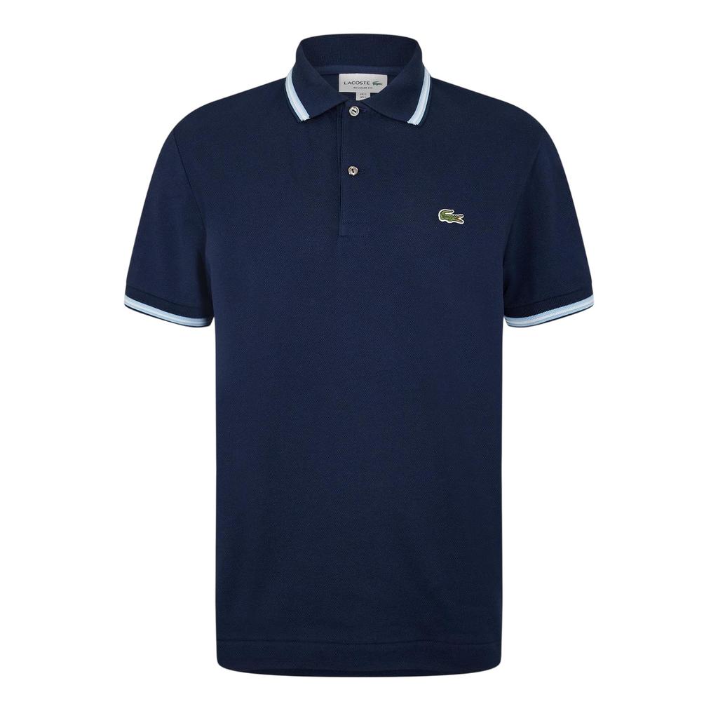 Lacoste Womens/Ladies Tipped Slim Short-Sleeved Polo Shirt