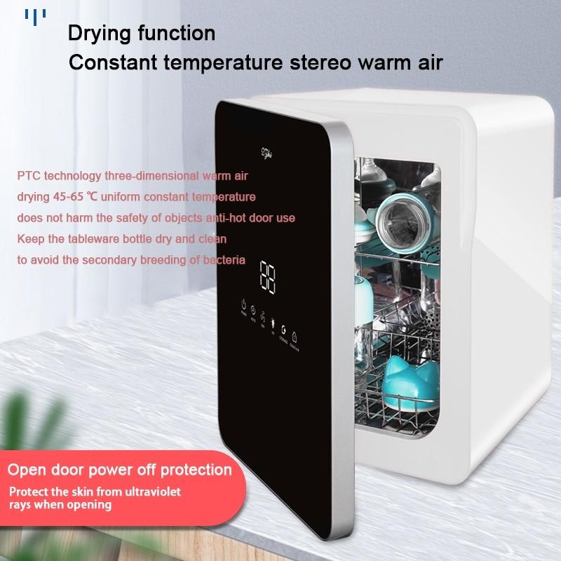 3 In 1 18L Milk Bottle Sterilizer Large Capacity Baby Bottle Sterilization Dryer Smart Storage Disinfection Cabinet