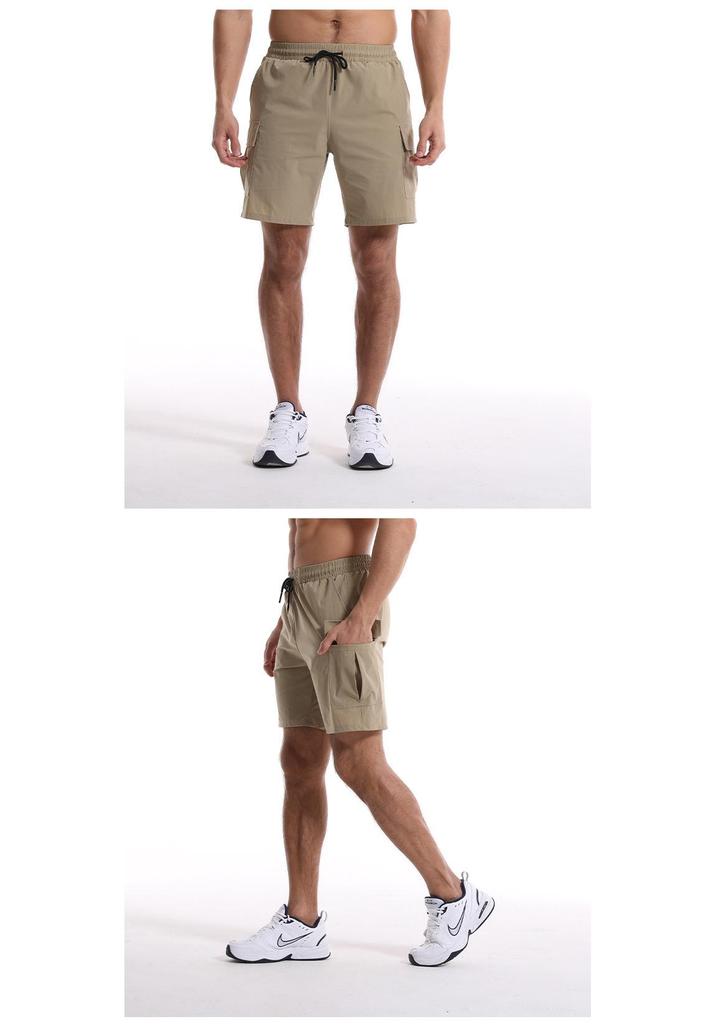 Men's Summer Quick-Dry Casual Sports Shorts - Lightweight, Loose-Fit for Running & Fitness