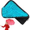 New 28X12cm Waterproof Quick Dry Water Umbrella Cover Water-Absorbent Umbrella Bag Case with Zippered Closure Portable