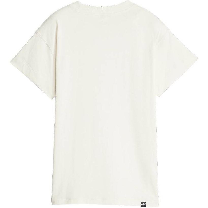 Puma Casual Versatile Skin-Friendly Round Neck Short Sleeve Regular T-Shirt Women Tops Snow-White 680270-87