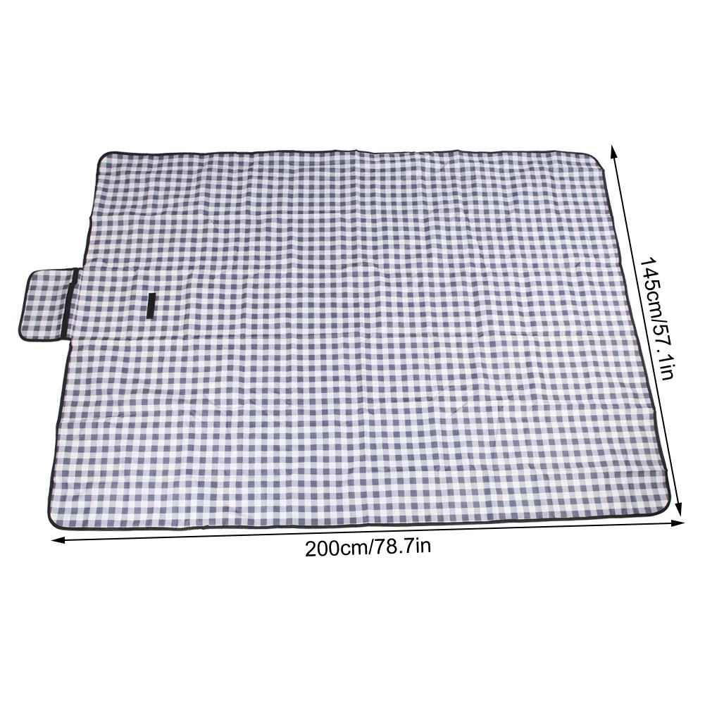 Outdoor Portable NaMachine Washable Oxford Cloth Picnic Pad Moistureproof Thicken Bch Ground Mat