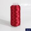 Is-silkekvast broderitråd, 150D/2 tråder for DIY Crafting
