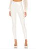Symphony mirror PU leather pants women's autumn and winter new high-waisted tight elastic leggings outer wear