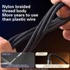 240W Usb Type C Cable Fast Charging Cable For Laptop Tablet Iphone 16 15 Samsung Xiaomi 15 Huawei Phone Usb C Charger Cord 1M 2M