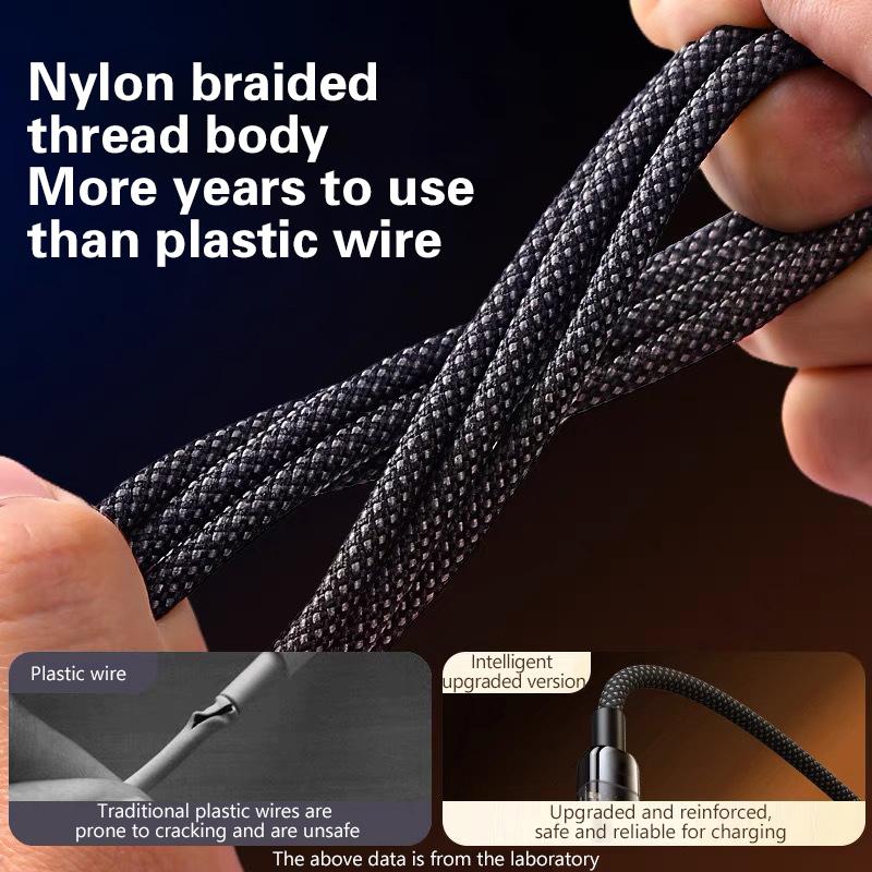 240W Usb Type C Cable Fast Charging Cable For Laptop Tablet Iphone 16 15 Samsung Xiaomi 15 Huawei Phone Usb C Charger Cord 1M 2M