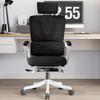 Ergonomic Reclining Swivel Computer Chair with Double Backrest for Home Office or Dorm