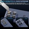 HD Metal Alloy Ring 9H Tempered Glass Lens Protect For Motorola Signature Edge 70 Fusion+ Pro Ultra 60 G87/77/67/57/47/37 Cover