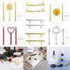 Resin Fruits Trays Holder Epoxy Dishes Plate Handle for DIY Epoxy Resin Mold Cake Placed Tools Handmade Crafts Home Decoration