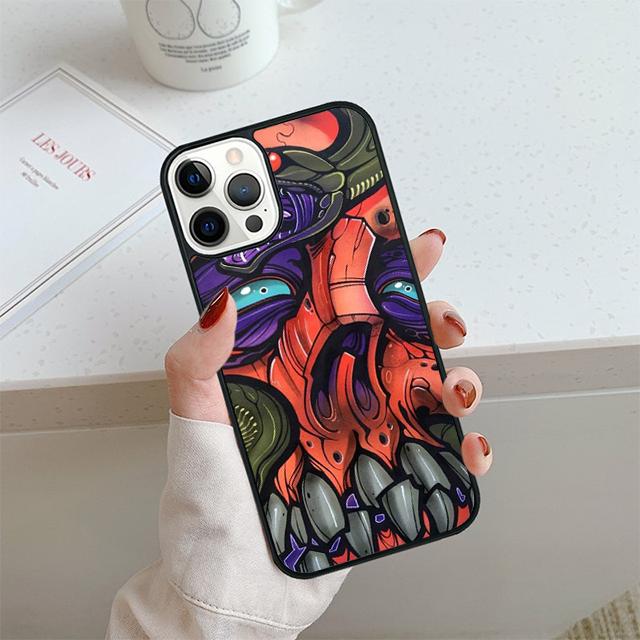 Samurai Demon Cool Phone Case For iPhone 17 Air 13 12 14 15 16  Cover For Apple 14 15 16 Pro Max Plus Coque