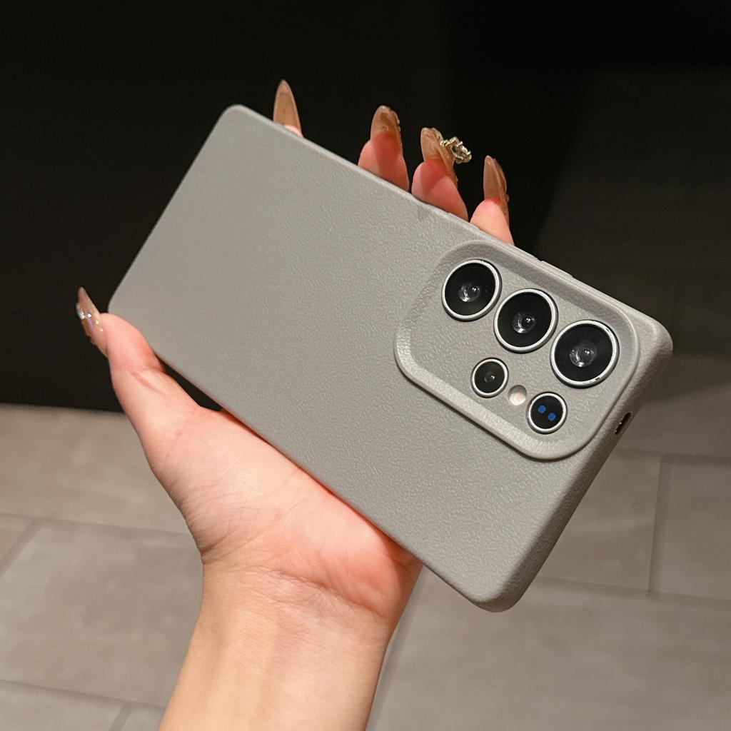 Phone Case For OPPO A15 A38 A57 A60 A78 Reno11 Reno14 Realme 11 14 C21Y C53 C63 Luxury Leather Texture Soft Silicone Protection Cover