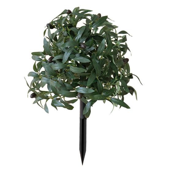 

Искусственный цветочный кустарник с шипами, искусственная зелень, куст, дерево с цветами, садовые искусственные цветы, колышек для земли, фермерский дом, наружное украшение для крыльца патио зелёный