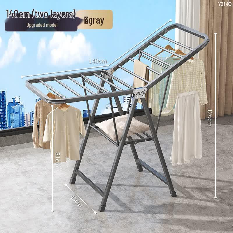 Multi-functional Folding Clothes Drying Rack