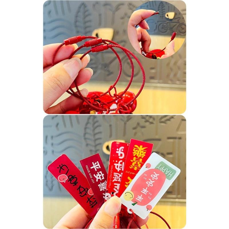 Creative Knit Crochet Keychain Bag Pendant Cute and Fashionable Keyring Ornament for Women and Girls
