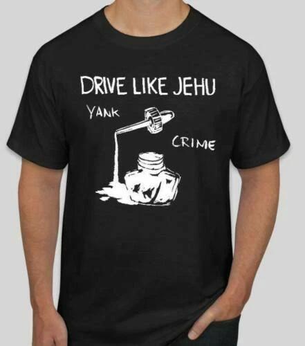 

Drive like Jehu Yank Crime Punk Rock t shirt tee L