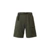 Uniqlo Solid Color Casual Five-Point Shorts Unisex Shorts Dark-Olive 455505-57
