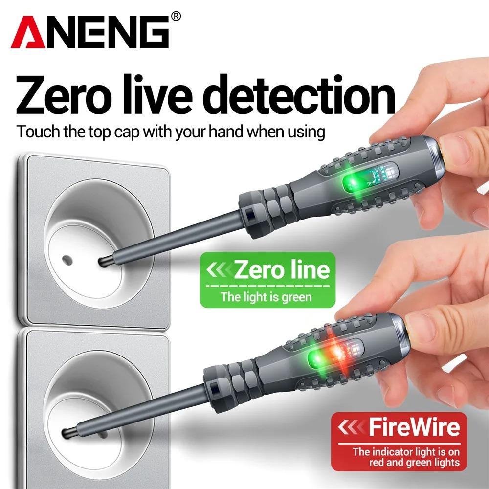 ANENG B05 Strong Torque Highlight Tester Word/Cross Electrician Screwdriver Indicator Meter Electric Pen Pocket Tester Pen Tools