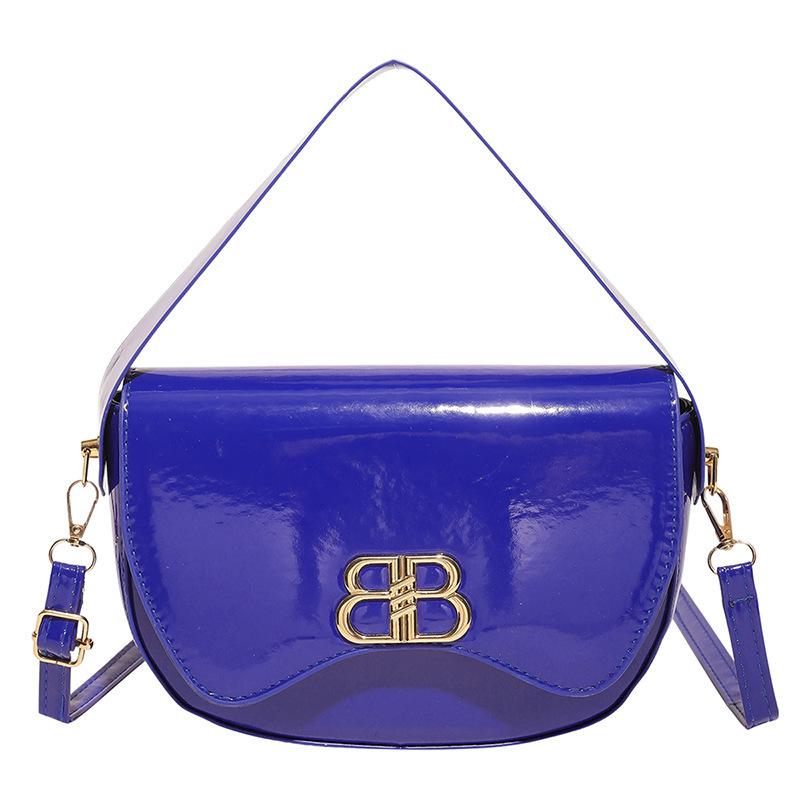 2025 new high-end sense popular underarm women's bag sense foreign style chain bag niche single shoulder crossbody versatile saddle bag