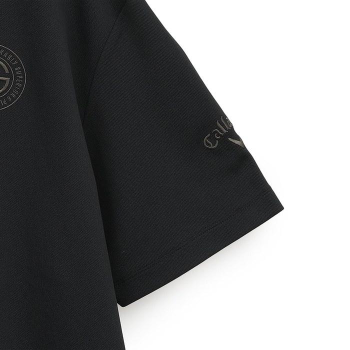 Callaway Men's Short Sleeve Polo Shirt (Moisture-Wicking, UV Protection) / Golf / C25134101 1010_Black LL