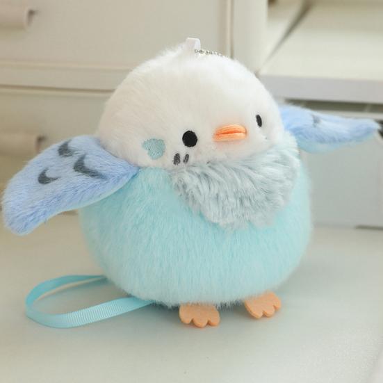 5 Inch Plush Shoulder Magnet Stuffed Animal Toy Cute Parrot/Crow/Cockatiel/Owl Birds Plushies Present for Kids Teens Adults