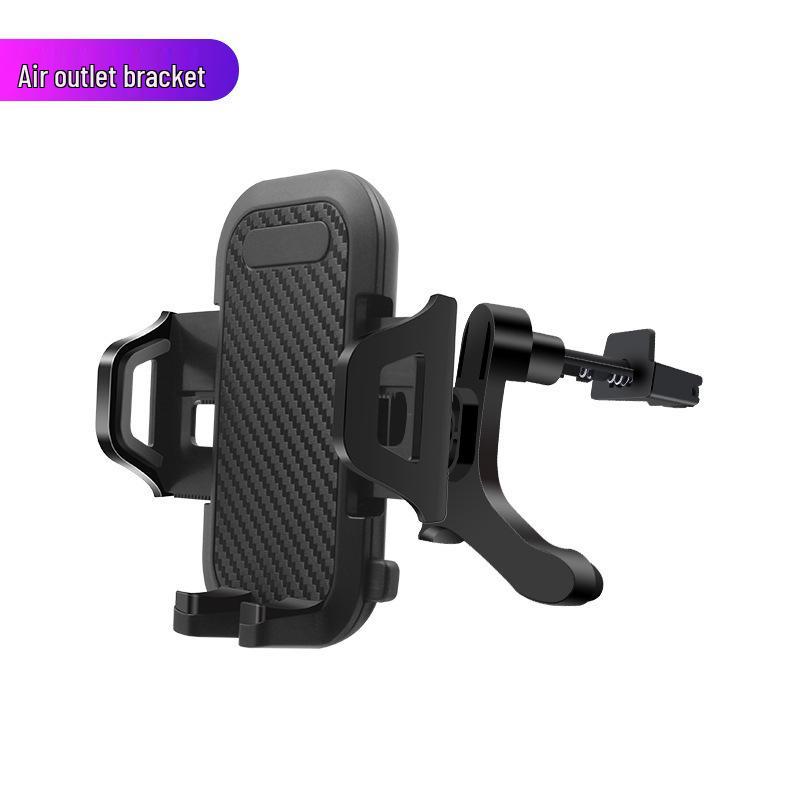 Adjustable Car Phone Holder with Suction Cup & Air Vent Mount