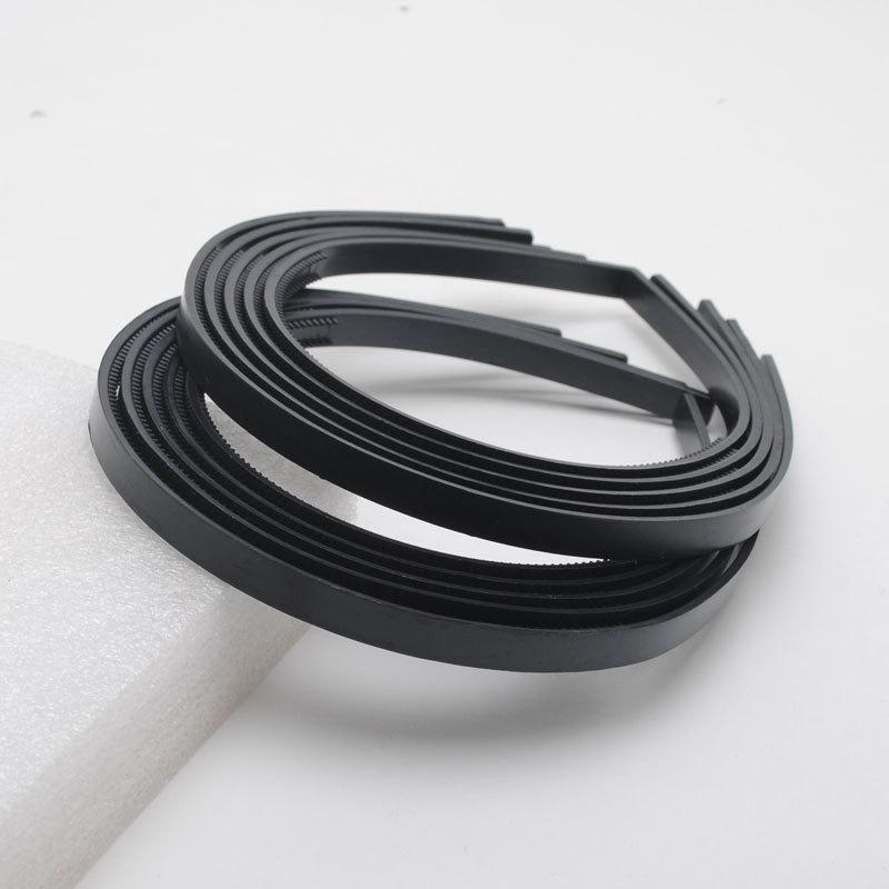 10pcs/lot 8mm /10mm Wide Teeth Hairbands Girls Plastic Headbands Lady Jewelry Findings Diy Tools White Black Hair Accessory