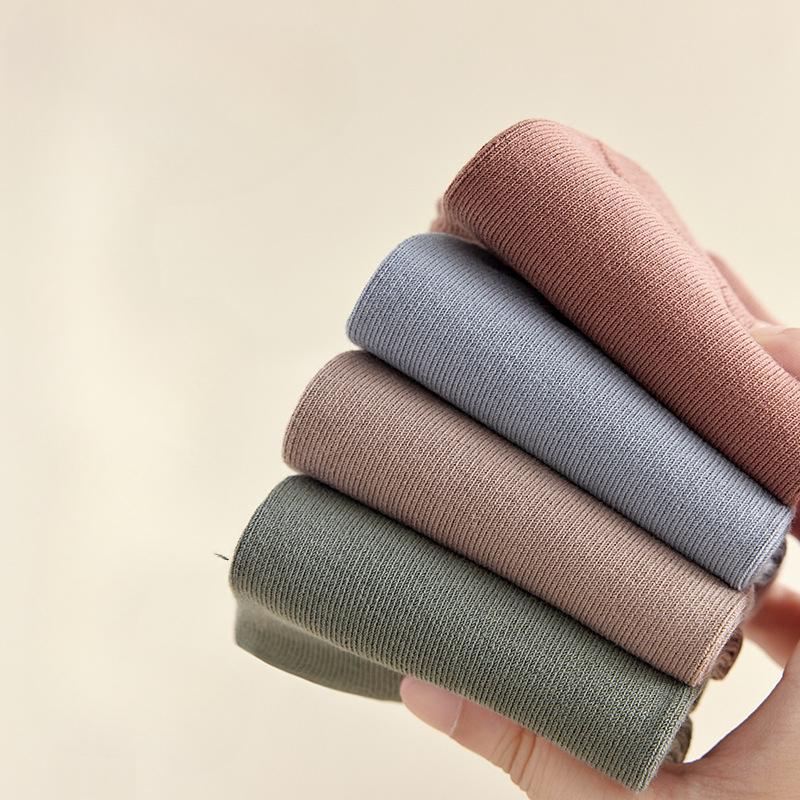Men's Pure Cotton Socks for Spring and Autumn, Anti-odor and Sweat-absorbing, Short Socks, Medium Socks, All-season, Antibacterial and Casual Cotton