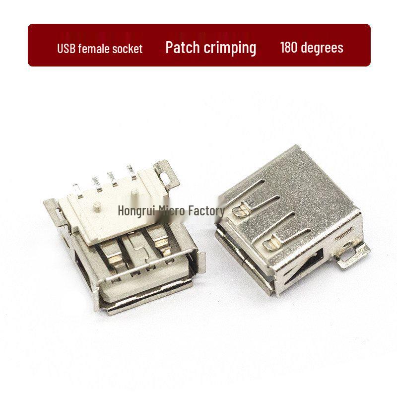 USB Female to Male Type-C Connector, Type-A/B SMD with Straight/Bent Pins