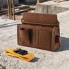 Waist-Mounted Tool Pouch Adjustable with Waist Belt for Woodworking