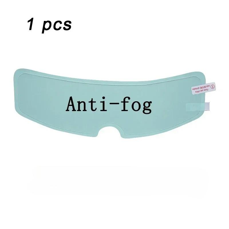 Motorcycle Helmet Visor Anti-Fog & Water-Repellent Film – Nano Coated Clear Protective Shield for Rainy & Cold Weather Riding