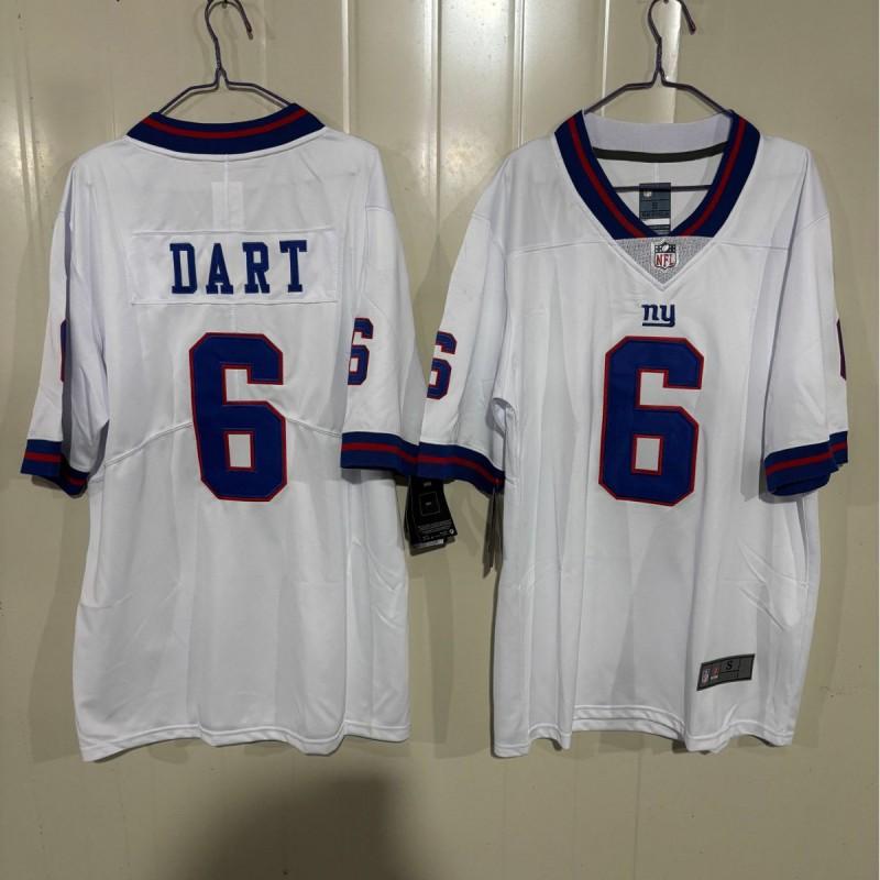 NFL New York Giants Custom Jersey Short Sleeve Football Shirt Embroidered Team Fan Apparel