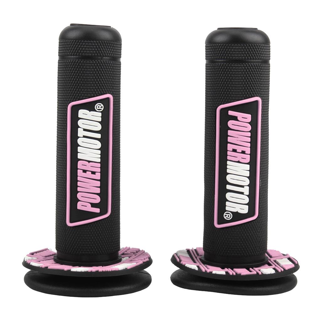 PowerMotor Motorcycle Grips Gel Anti-slip Wear-resistant Shock-absorbing Handle Rubber ATV Scooters Motocross Handle Accessories