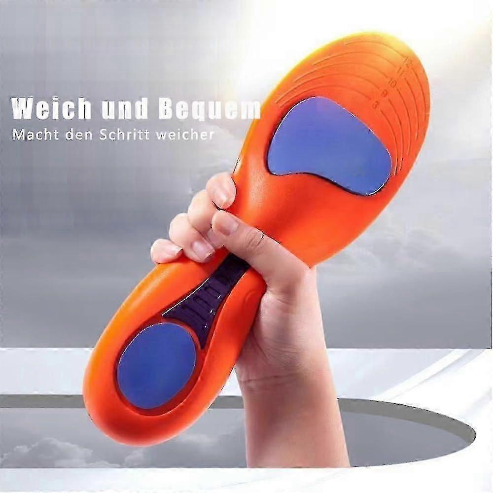 Norelie Orthopedic Insoles for Arch Support Plantar Fasciitis Relief Comfort Work Sports Shoes