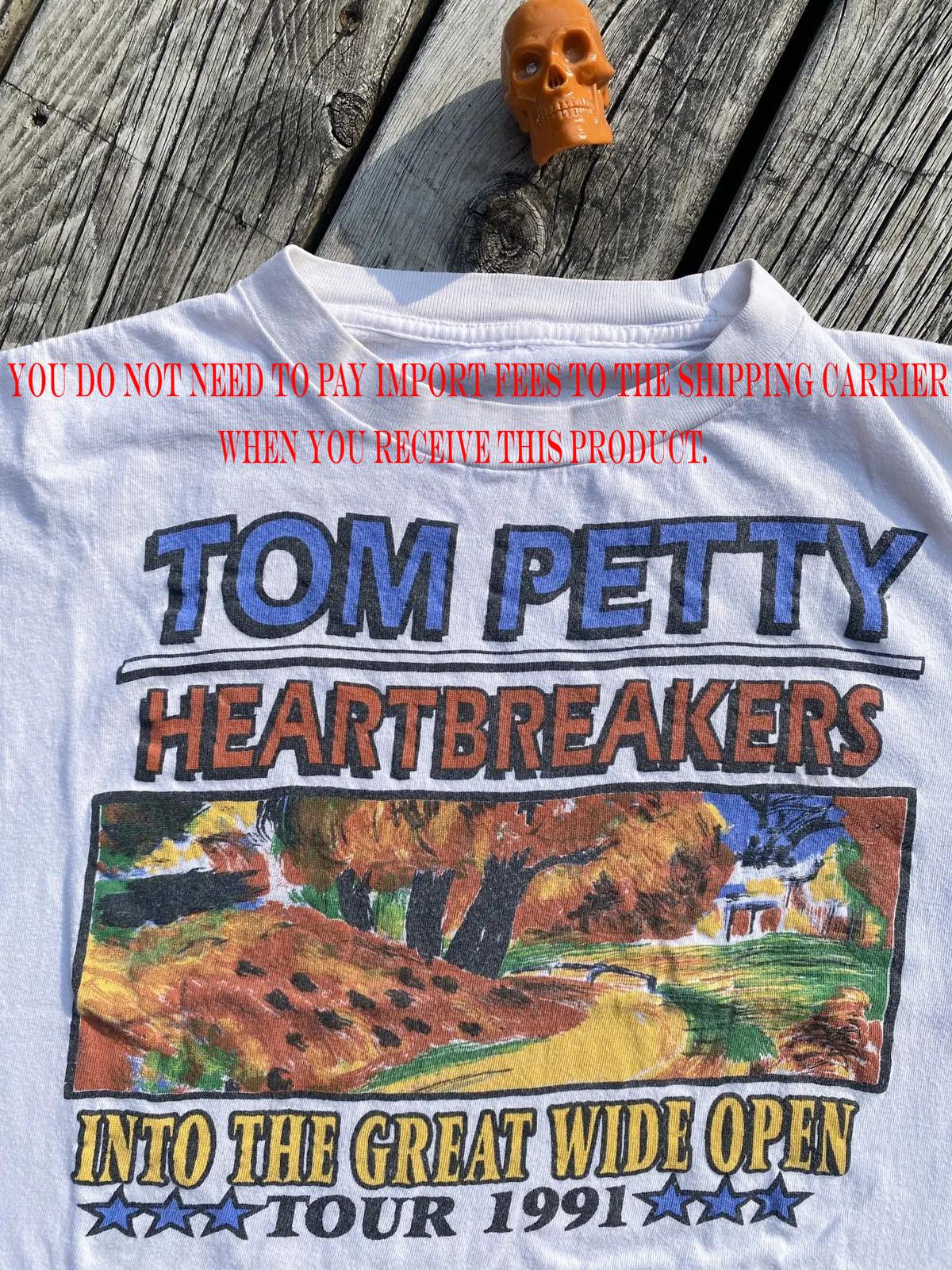 Vintage 90s Tom Petty into the great wide open tour shirt NI089 FREE SHIPPING XXXXL