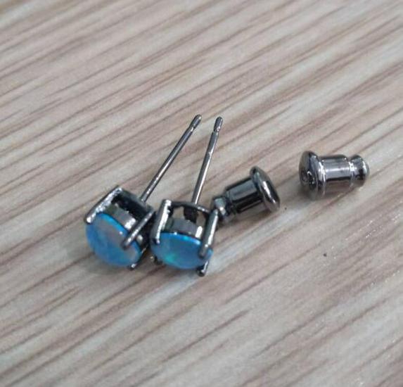 Korean & Japanese Style Opal Earrings: Elegant Studs & Pendants for Women