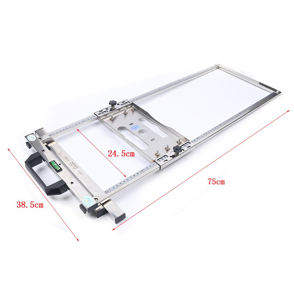 Circular Saw Guide Tool Track Rail Woodworking Edge Positioning Cutting Tool, for Cutting Wood, Plasterboard, Tile, Etc