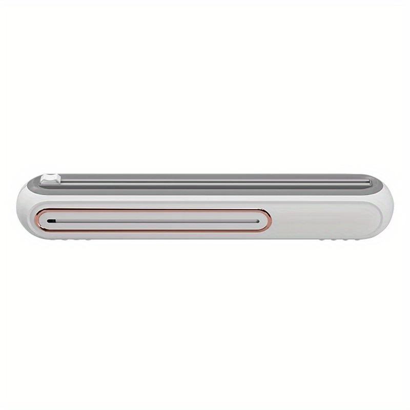 Magnetic Refillable Plastic Wrap Dispenser With Cutter, Tin Aluminum Foil Dispenser Cutter, Film Wrap Dispenser Kitchen Tool