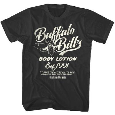 Silence of the Lambs Mens T Shirt Buffalo Bills Body Lotion Tees Summer Mens and Womens Loose and Breathable Tshirt Top