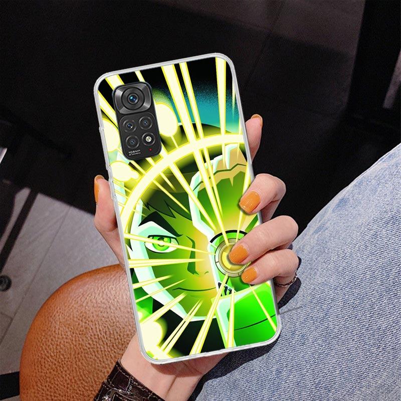 Cartoon Ben 10 Handyhülle für Handyhülle für Xiaomi Redmi Note 15 14 14S 13 Pro Plus 12 12S 11S 11E 10S 10 11T 5G Einzigartige Hülle C